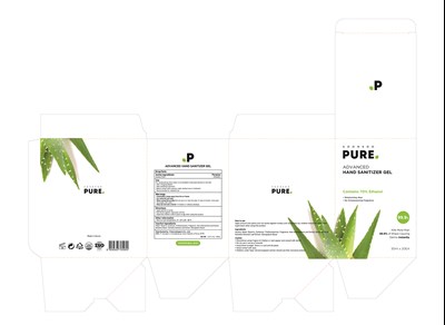Soonsoo Pure Advanced Hand Sanitizer Gel (Soonsoo Pure Advanced Hand Sanitizer Gel Green)